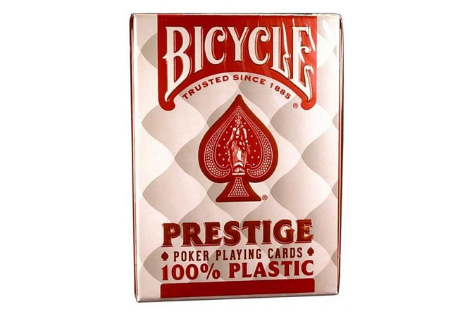 Карты Bicycle Prestige (красная рубашка)  - изображение 1