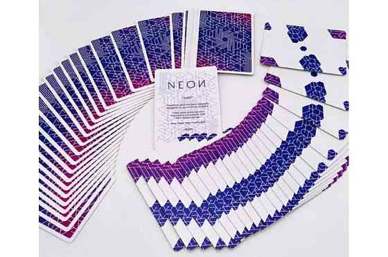 Карты Bicycle Neon Aurora 