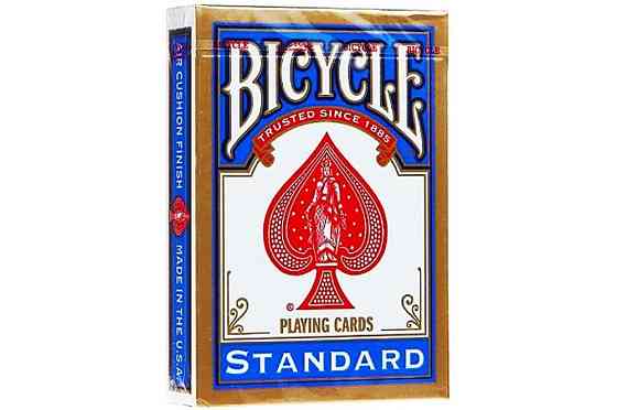 Карты Bicycle Standard (синяя рубашка) 