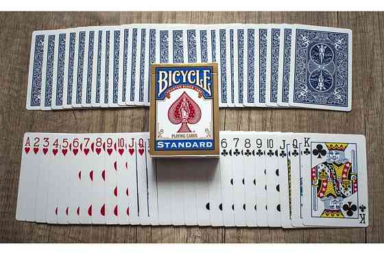 Карты Bicycle Standard (синяя рубашка) 