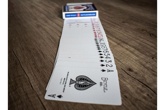 Карты Bicycle Standard (синяя рубашка)  - изображение 4