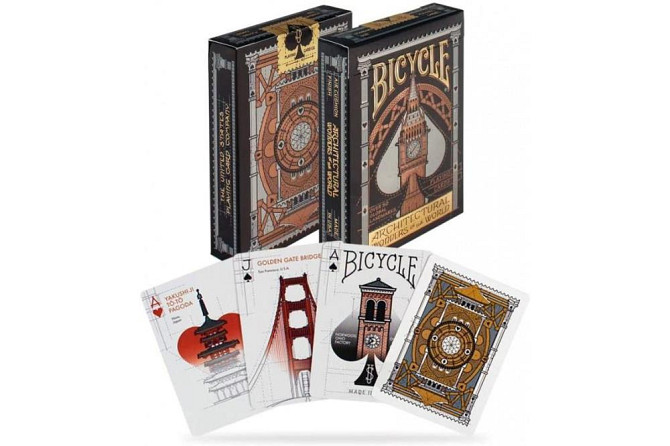 Карты Bicycle Architectural Wonders  - изображение 3