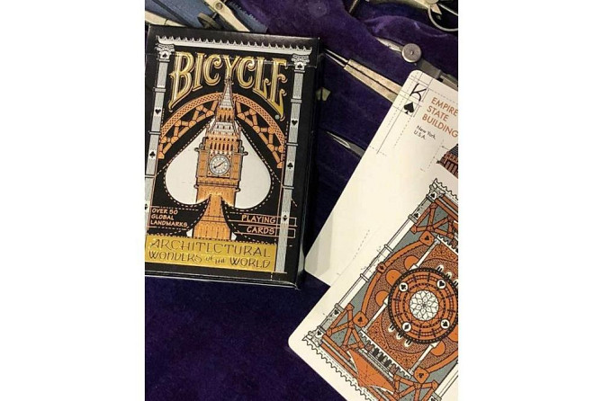 Карты Bicycle Architectural Wonders  - изображение 4