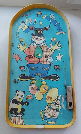 Ретро пинбол с шариками  - изображение 1