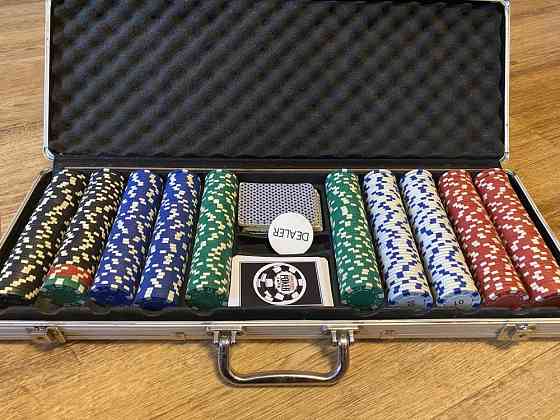 Набор для покера Empire, 500 фишек в кейсе 