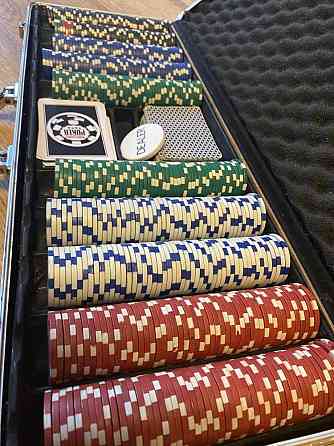 Набор для покера Empire, 500 фишек в кейсе 