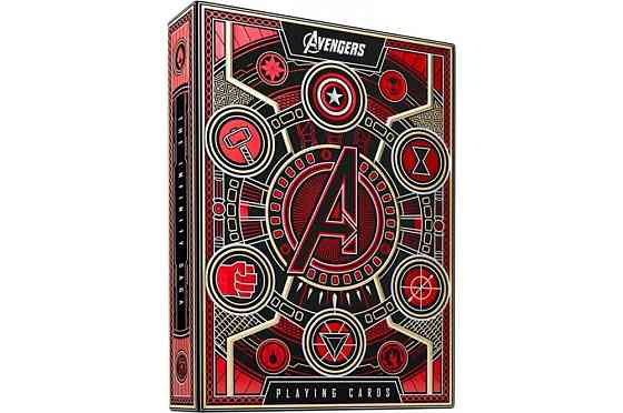 Theory11. Карты Avengers Infinity Saga (красные) 