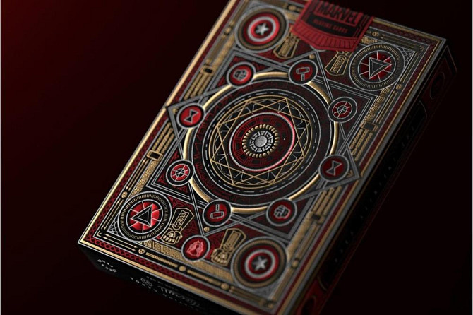 Theory11. Карты Avengers Infinity Saga (красные)  - изображение 2