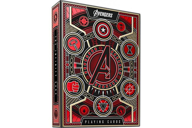 Theory11. Карты Avengers Infinity Saga (красные)  - изображение 1