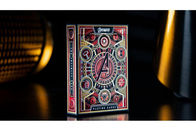 Theory11. Карты Avengers Infinity Saga (красные)  - изображение 4