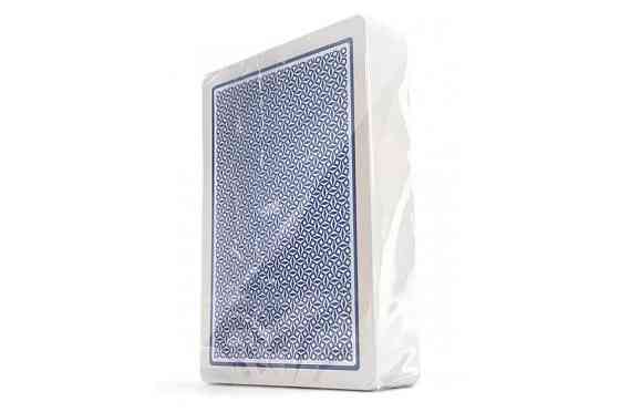 Карты Fournier 2800 100% пластик синяя рубашка 