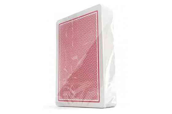 Карты Fournier 2800 100% пластик красная рубашка 