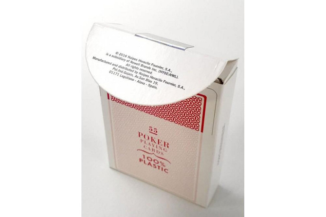 Карты Fournier 2800 100% пластик красная рубашка  - изображение 3