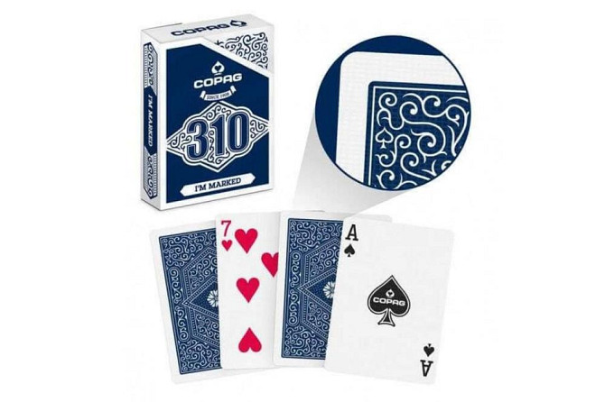 Карты Copag 310 I am Marked Синие крапленые  - изображение 2
