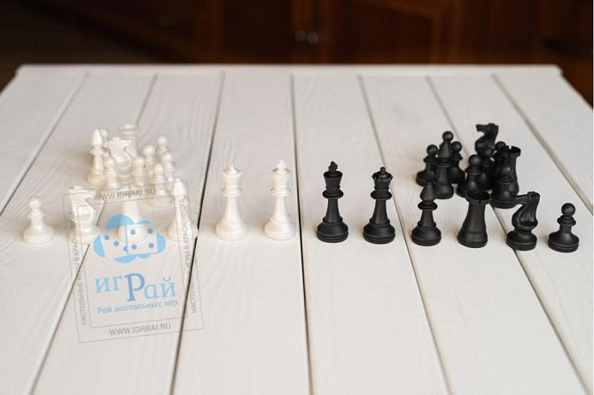 Шахматные фигуры Кировские пластмассовые  - изображение 1