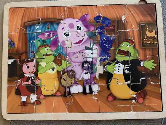 Деревянный пазл Лунтик 