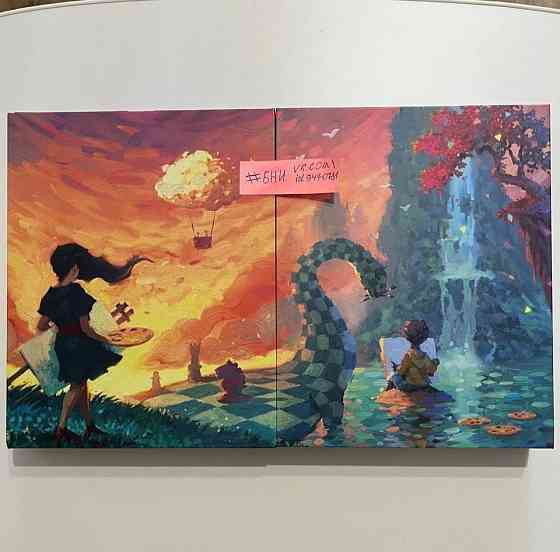 1 холст + доп 