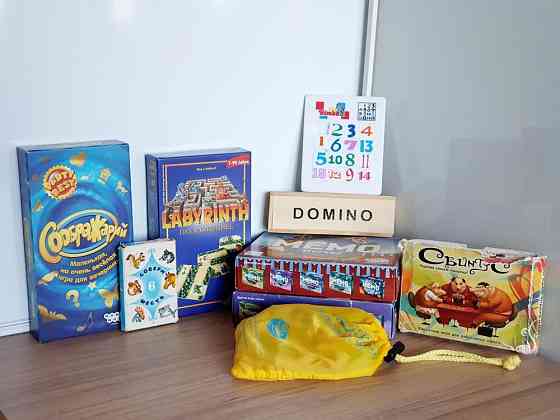 Настольные игры для детей и взрослых 