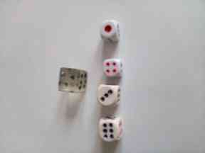 Кубики для настольных игр. 