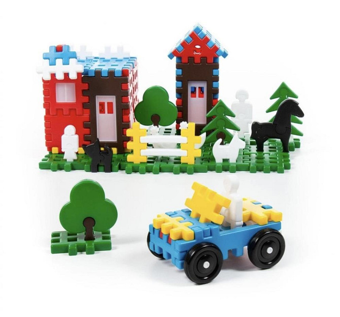 Конструктор 235 деталей Полесье «семья»  - изображение 3