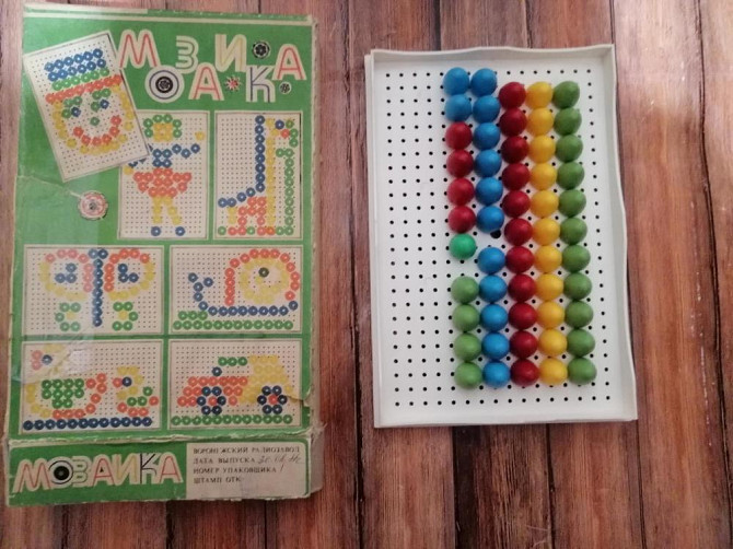 Настольная игра "Мозаика", СССР  - изображение 1