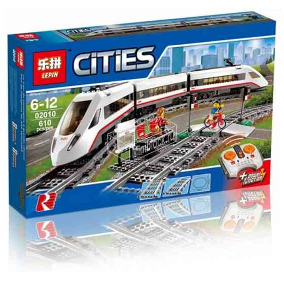 LEPIN 02010 Скоростной пассажирский поезд 