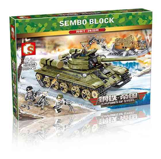 Sembo Block 101038 Советский танк T-34 