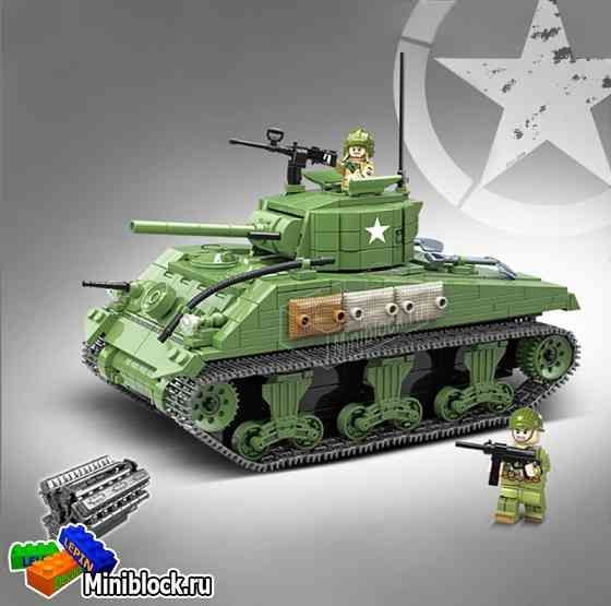 QUAN GUAN 100081 SHERMAN M4A1 