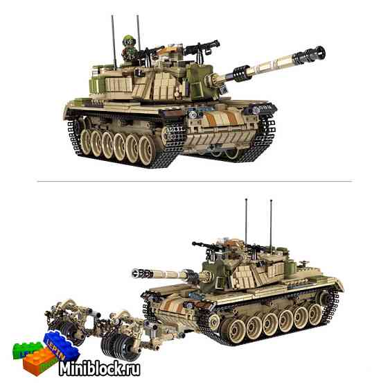 PANLOS BRICK 632004 ТАНК M-60 MAGACH 