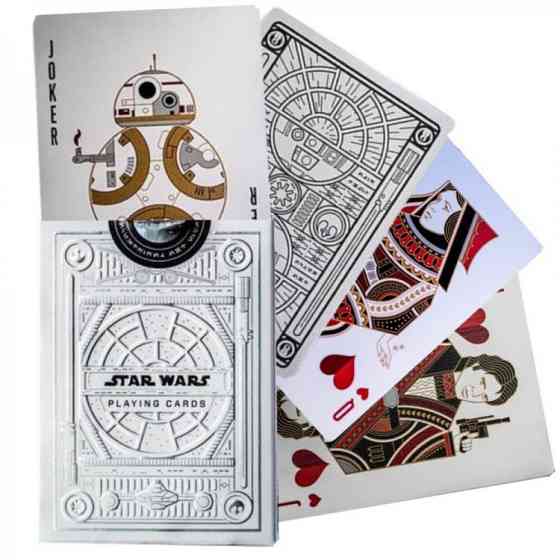 Карты Theory11 Star Wars Playing Cards - Silver Special Edition.The Light Side 