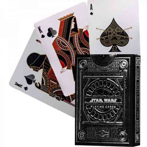 Карты Theory11 Star Wars Playing Cards - Silver Special Edition.The Dark Side 