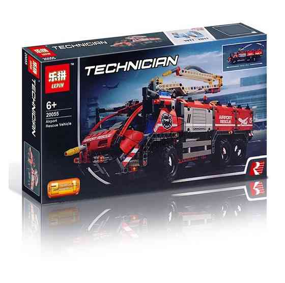 LEPIN 20055 АВТОМОБИЛЬ СПАСАТЕЛЬНОЙ СЛУЖБЫ АЭРОПОРТА 