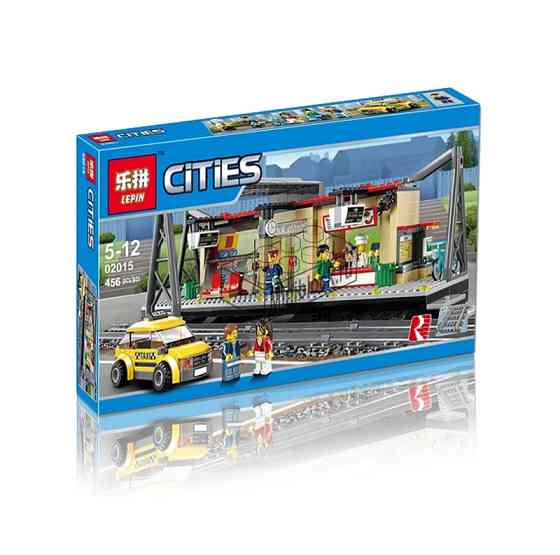 LEPIN 02015 ЖЕЛЕЗНОДОРОЖНАЯ СТАНЦИЯ 