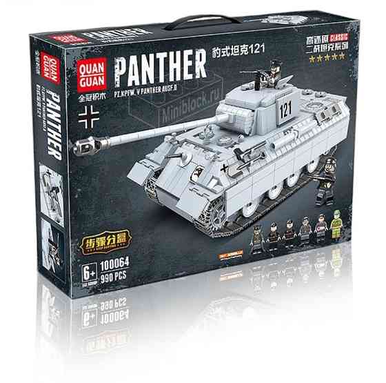 QUAN GUAN 100064 НЕМЕЦКИЙ ТАНК PANTHER (на заказ) 