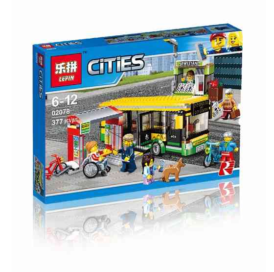 LEPIN 02078 АВТОБУСНАЯ ОСТАНОВКА (на заказ) 