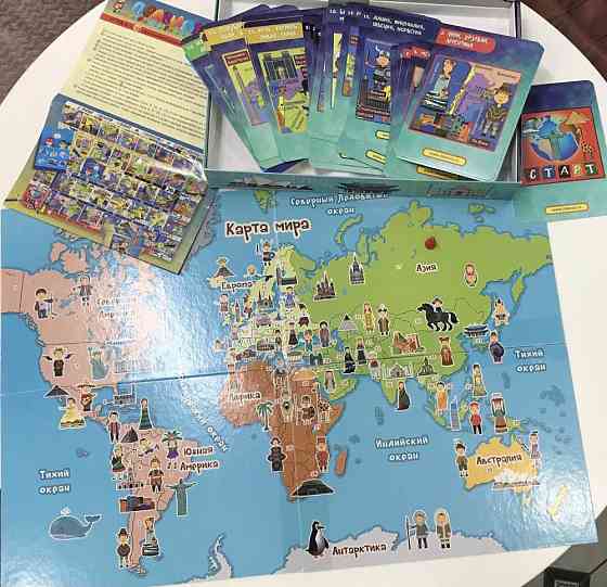 Настольная игра «100 стран мира» 