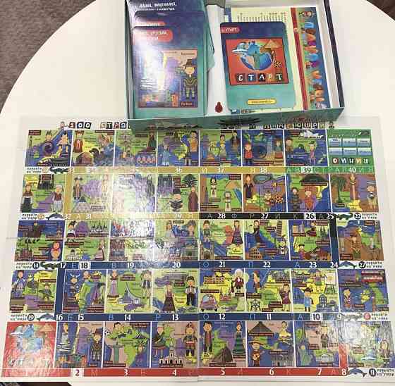 Настольная игра «100 стран мира» 