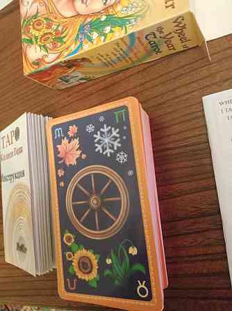 Карты таро колесо года 78 карт с инструкцией 