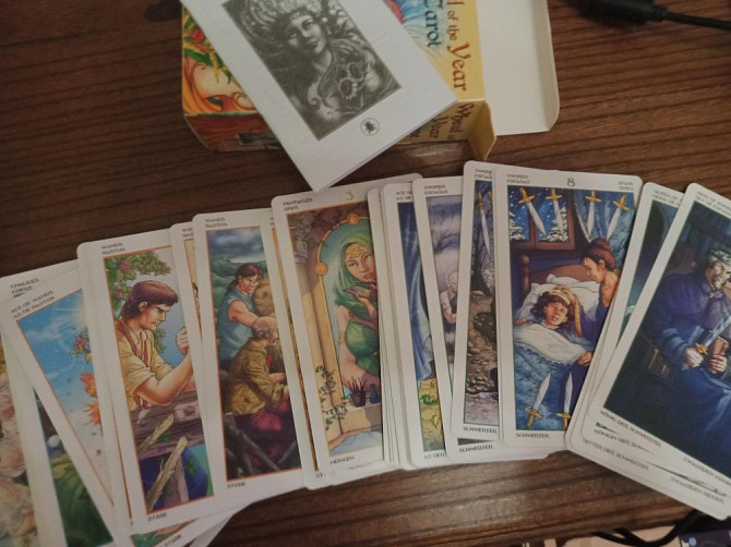 Карты таро колесо года 78 карт с инструкцией  - изображение 1