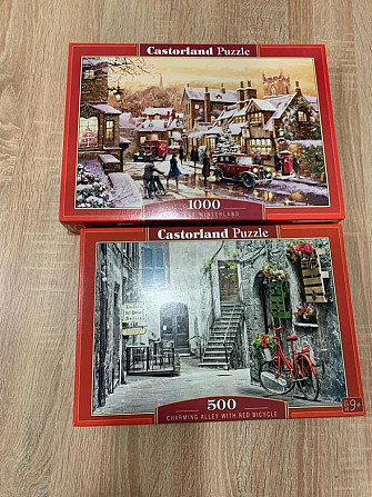 Пазлы (за 2 коробки)  - изображение 1
