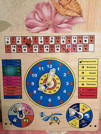 Деревянная игра - календарь  - изображение 4