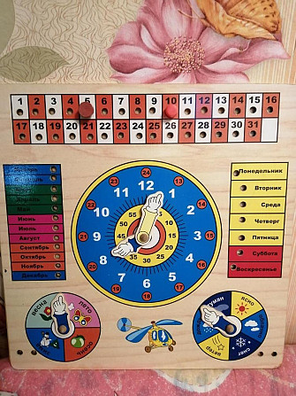 Деревянная игра - календарь  - изображение 2