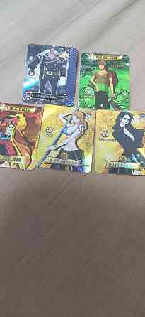 Карточки редкие one-piece 