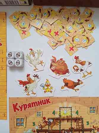 Настольная игра для детей "Курятник" 