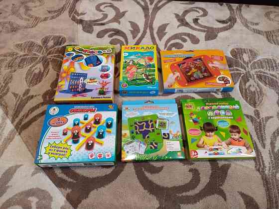 Развивающие настольные игры 