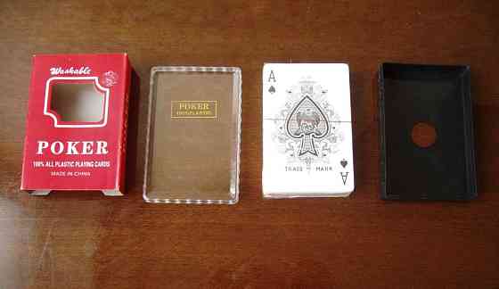 Каpты 100% Plаstic для Покeра 54штyки 