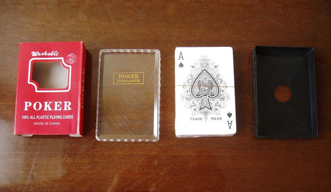 Каpты 100% Plаstic для Покeра 54штyки  - изображение 1