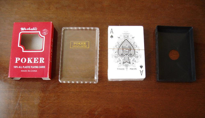 Каpты 100% Plаstic для Покeра 54штyки  - изображение 2