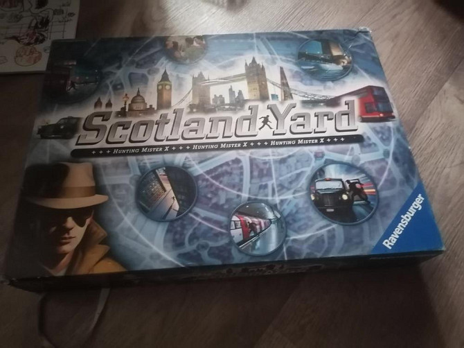 Настольная игра "Скотленд ярд "  - изображение 1