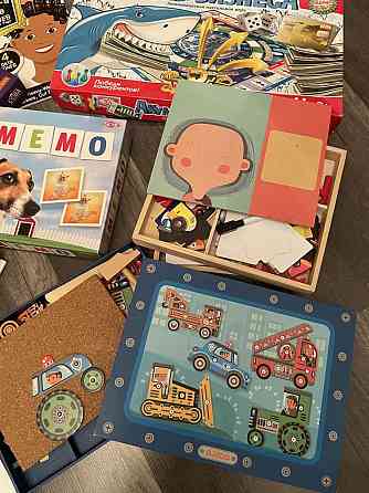 Много настольных игр 